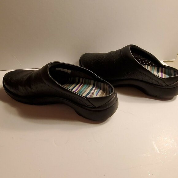 Dansko Women Shoe Elin Size US 7.5-8   EUR 38 Black Mule Pre Owned  - Picture 4 of 12